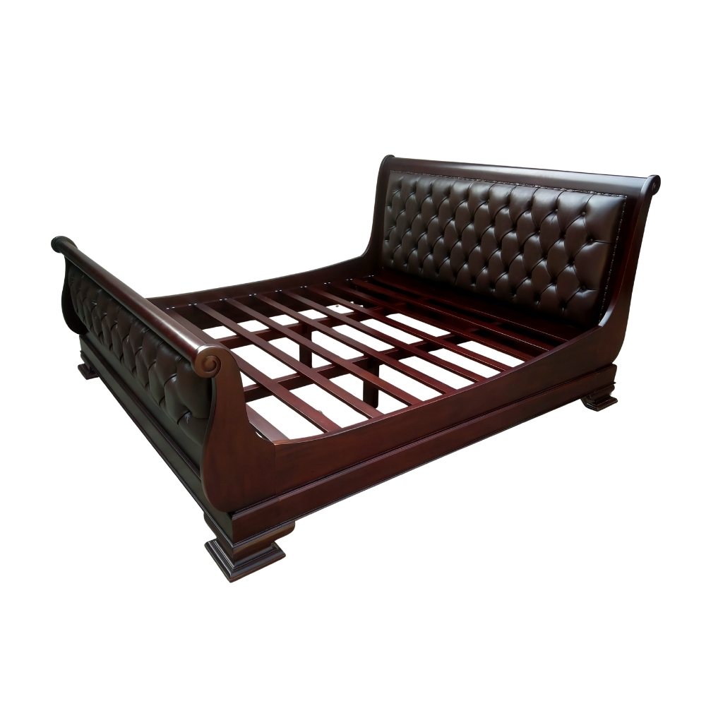 BD-02 Vanessa High Foot Sleigh Bed