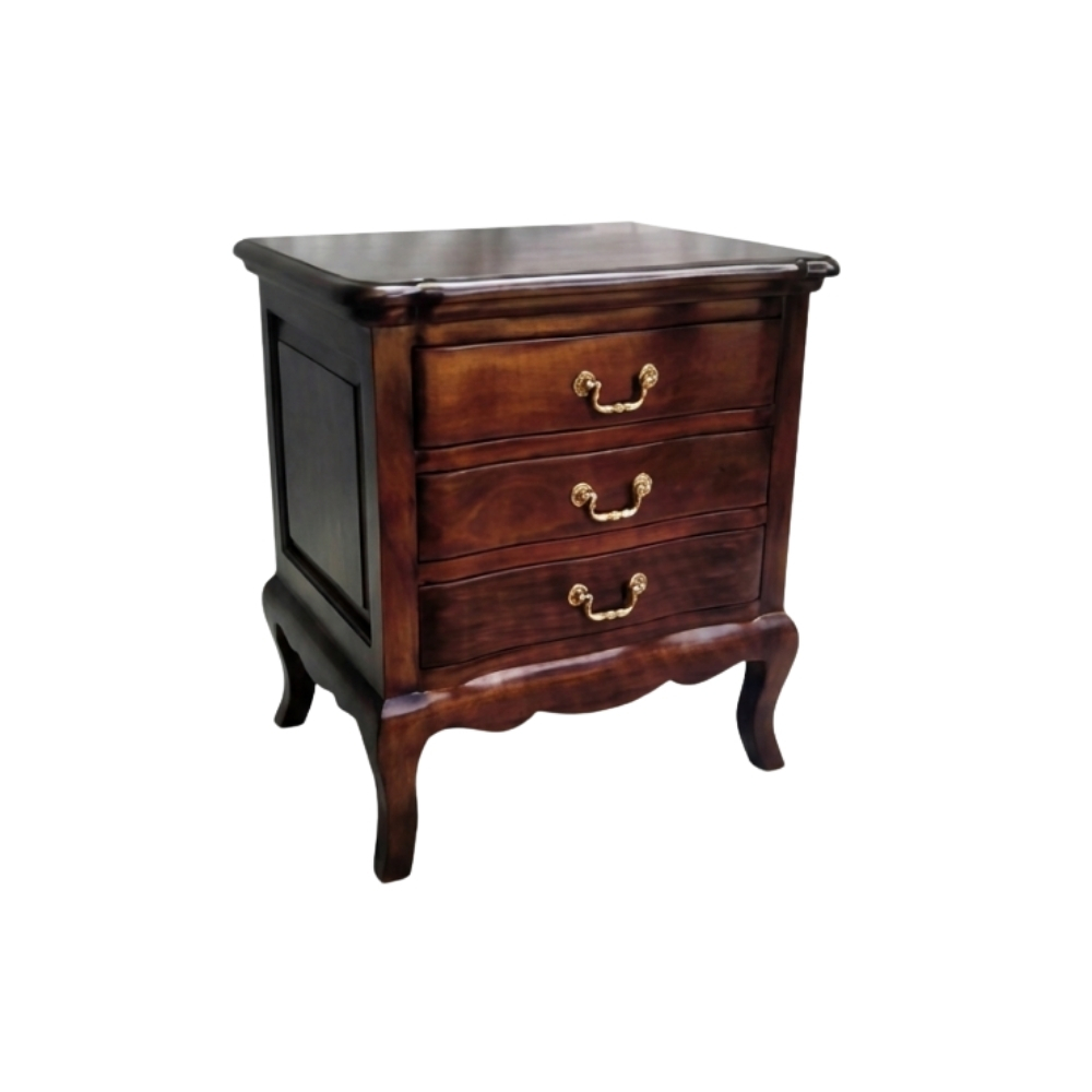 BS-03 French Provincial Style Bed Side Table
