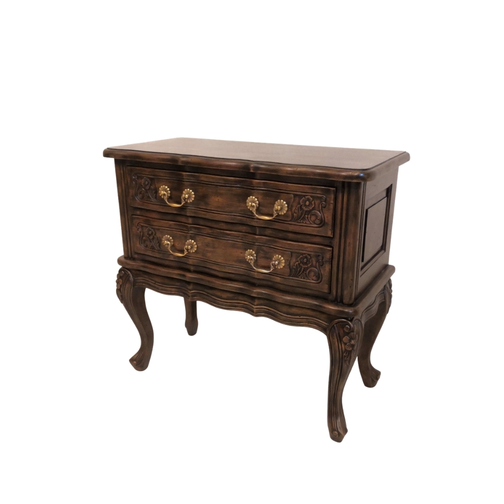 CH-16 French Courio Display Glass Cabinet