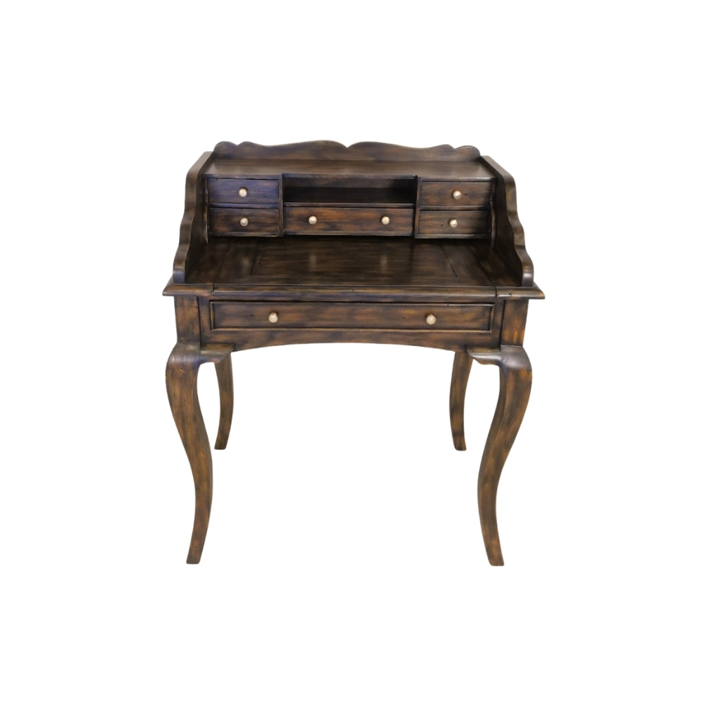 DT-14 Queen Ann Desk Antique Reproduction Design