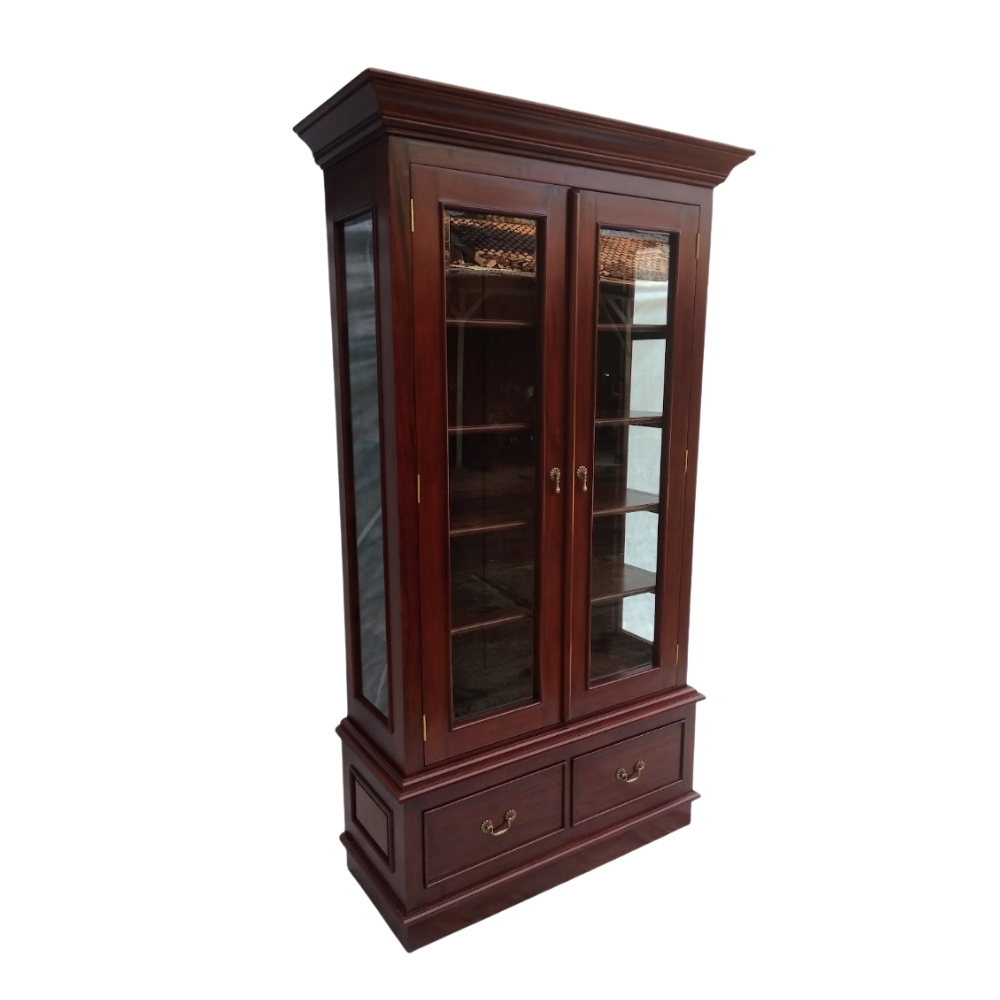 CB-06 Book Case With 2 Drawers