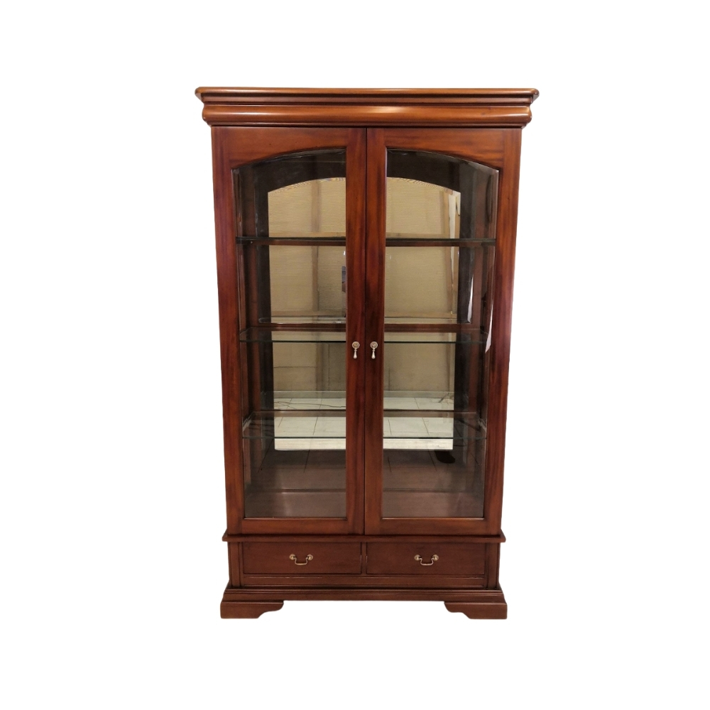 CB-12 2 Doors with 4 shelves Display Cabinet