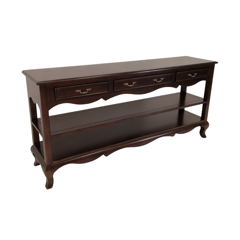 TB-02 Mahogany French Leg Hall table