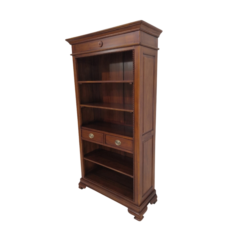 BC-02 Vanessa Bookcase With Drawers