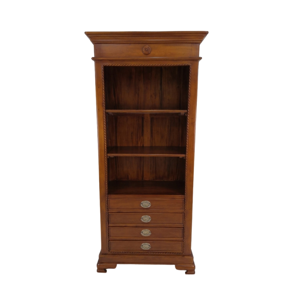 BC-03 Vanessa Bookcase With Drawers & Shelves