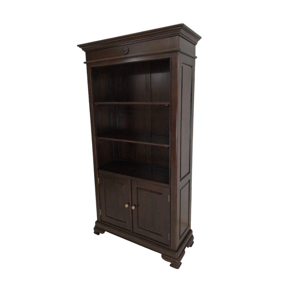 BC-04 Vanessa Bookcase With Cupboard & Shelves