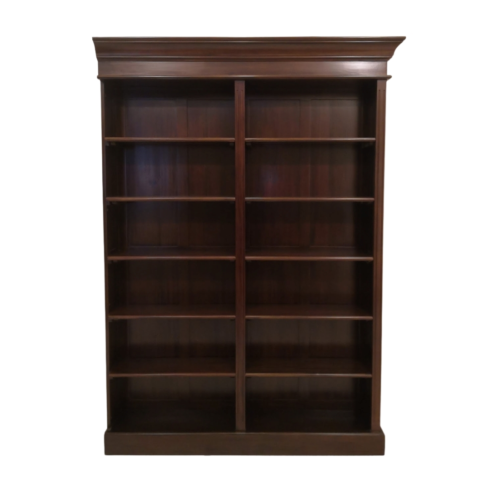 BC-05 Solid Mahogany Wood Tall Bookshelf