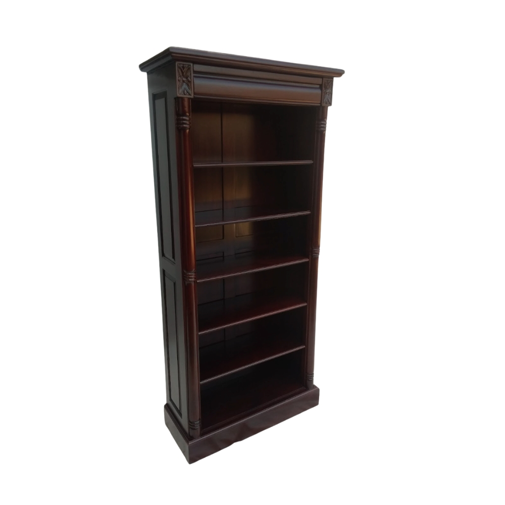 BC-17 Colonial Bookshelf with Drawer